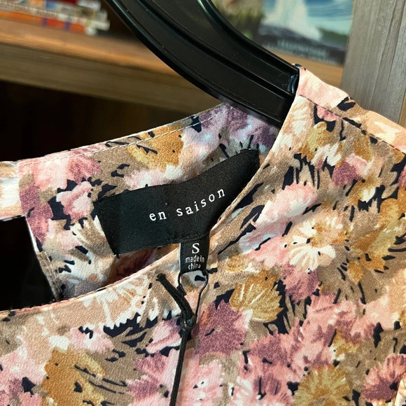 NWT En Saison Jocelyn floral cottage core dress size Small - Picture 4 of 10